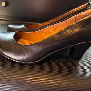 Sofft Black Leather Heels